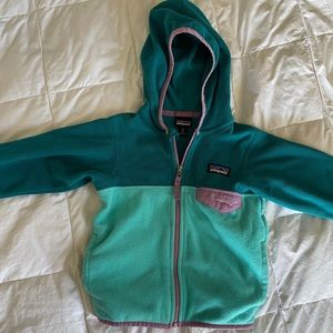 Patagonia Micro D Snap-T Fleece Jacket - size 2 T